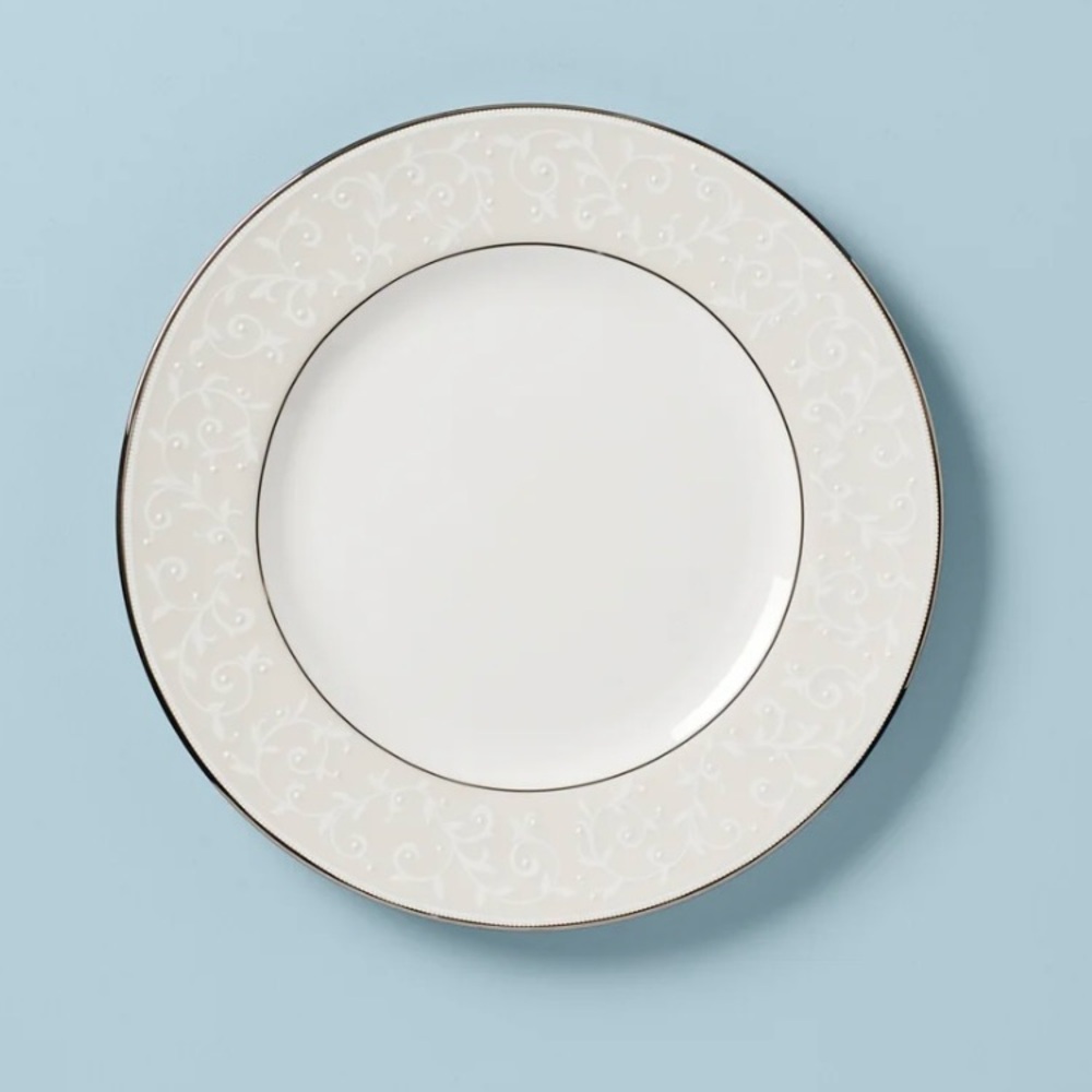 Lenox Opal Innocence Accent Luncheon Plate